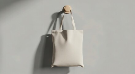 white leather tote bag, minimalist design, wooden handles, studio shot, high quality, photorealistic
