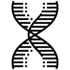 Stylized DNA Helix