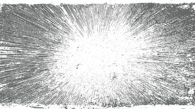 Radial lines texture distressed gray abstract background