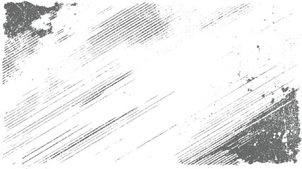 Gray diagonal lines and speckles on white stripes