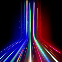 abstract colorful lines background