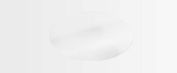 Transparent glass effect, realistic window mockups, mirror set, glass showcase on transparent background, vector png. Glass banner, acrylic smooth surface.	
