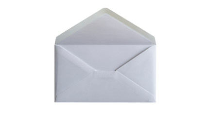 Crisp white envelope opened invitingly for your important message, perfect for professional correspondence and personal notes.