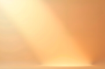 Abstract golden gradient background with soft lighting and blurr