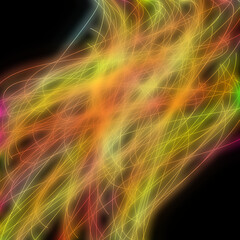 Illuminazione al neon con effetti speciali di luce