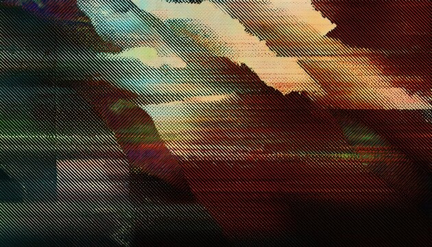 grunge halftone background with abstract noise and textured distortion faded overlay with glitch lines and splatter effect retro rough design