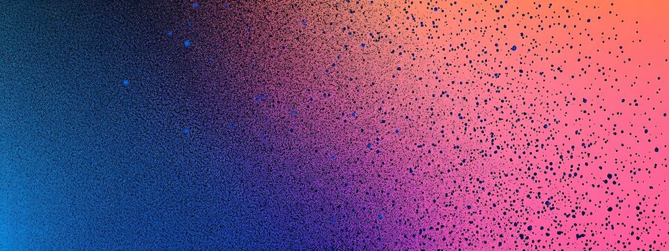 A dark red, blue, and black grainy background with a noisy color gradient, creating a chaotic and abstract atmosphere, perfect for a banner, header, or poster cover design - Powered by Adobe