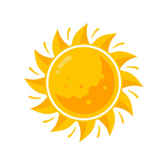 sun icon  - vector illustration	