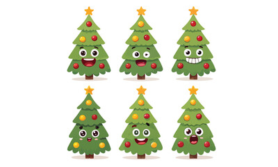 Beautiful Christmas Tree Illustrations and Designs – Festive Xmas Tree Ideas