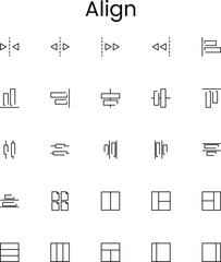set of icons for web design