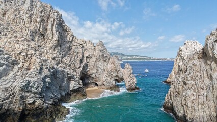 the coastline baja sur