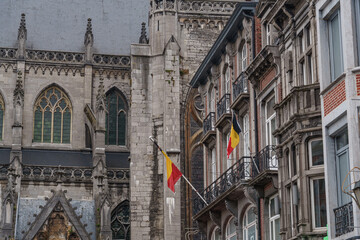 Fototapeta premium dinant und namur in der belgischen wallonie