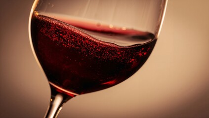 glass of red wine