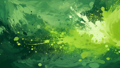 fondo salpicado en tonos verdes