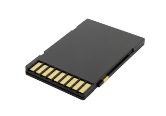 Micro sd card transparent background cutout png