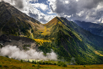 Tramway du Mont-Blanc - View from Mont Lachat, autumn 2025