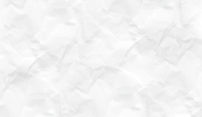 White Paper Texture background. Crumpled white paper abstract shape background with space paper for text. crumpled white paper, grunge texture