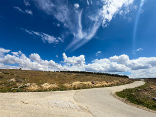 road in the mountains