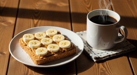 cup of coffee with cookies