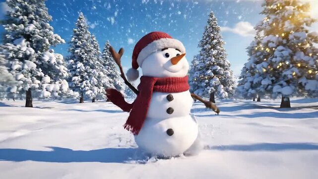 Bonhomme de neige 