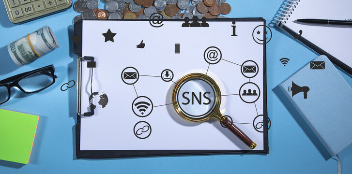 SNS. Social Networking Service. Business