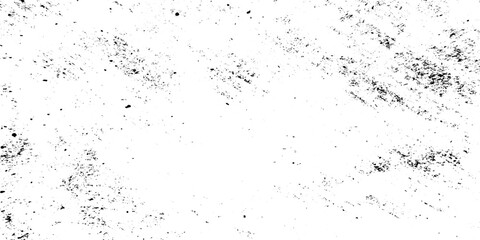 White and black sketch grunge backgrounds to create a distressed grain effect. rough urban texture vector. damaged crack and scratch dust wall texture. black splash on transparent background. © Arte Acuático