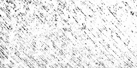 White and black sketch grunge backgrounds to create a distressed grain effect. rough urban texture vector. damaged crack and scratch dust wall texture. black splash on transparent background.