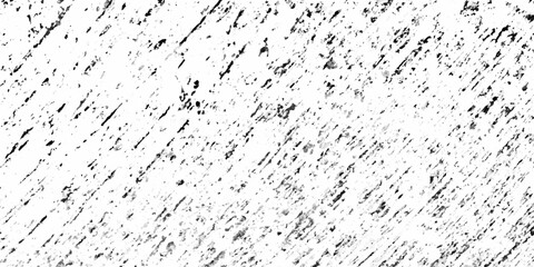 White and black sketch grunge backgrounds to create a distressed grain effect. rough urban texture vector. damaged crack and scratch dust wall texture. black splash on transparent background.