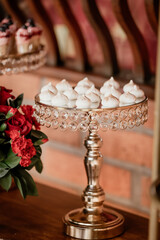 Social event; Individual Presentation Of Tasty Cookies For Party Guests