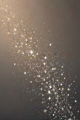 A clean visual composition with a splash of gold in the shape of a star and a circle in the top right corner is a perfect blend of luxury and simplicity