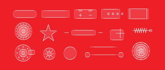 Trendy Liquid Glass Automotive UI Kit for Modern App and Web Interfaces