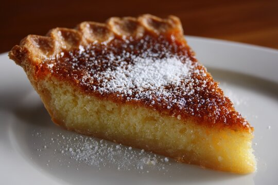Classic Southern Chess Pie: A Sweet Egg and Sugar Delight from the Heart of the US