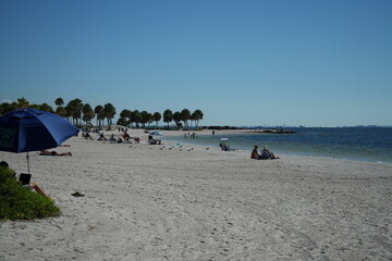 Fred Howard Beach in Tarpon Springs Florida