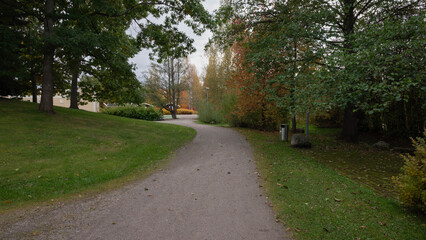 Path in the park.
