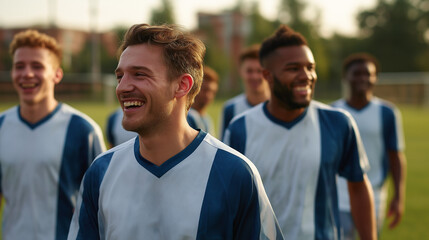 group of soccer players
