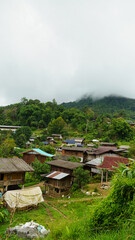 Experience the breathtaking beauty of the rural landscape set in a scenic mountain village Chiang Mai 