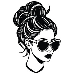 girl with sunglasses