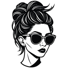 girl with sunglasses