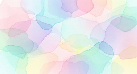 Soft pastel watercolor abstract background for design templates