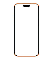 iPhone 17 Pro Max Cosmic Orange front view