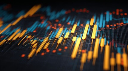 Analyze insightful candlestick charts to visualize dynamic financial data, spot market trends, and predict future performance with precision