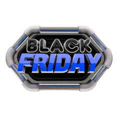 3D Render Black Friday Offers Socialmedia
