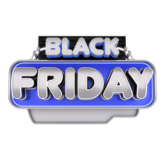 3D Render Black Friday Offers Socialmedia