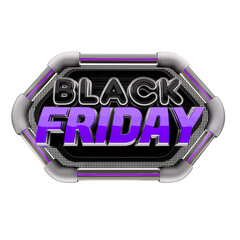 3D Render Black Friday Offers Socialmedia