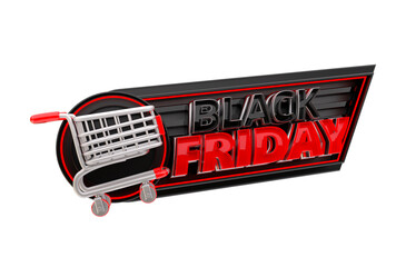 3D Render Black Friday Offers Socialmedia