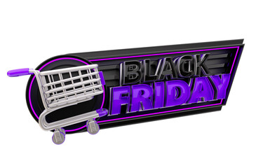3D Render Black Friday Offers Socialmedia