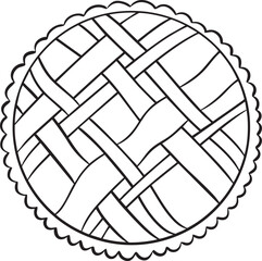 Vector pie illustration