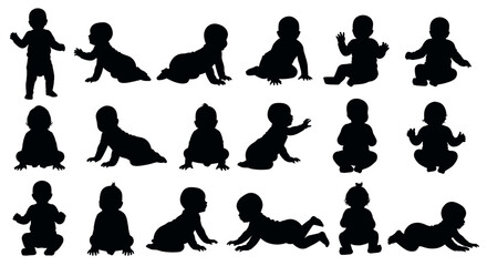 Capturing precious moments of baby's first year milestones and developmental stages in a clean, versatile silhouette collection