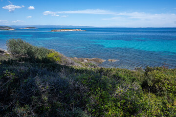 Sithonia coastline near Karydi Beach, Chalkidiki, Greece
