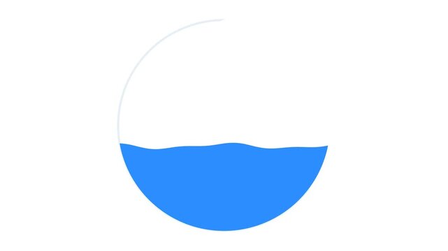Static irregular circle with liquid texture gradually dissolving, symbolizing imperfection, natural flow, and organic balance in soft abstract form.
